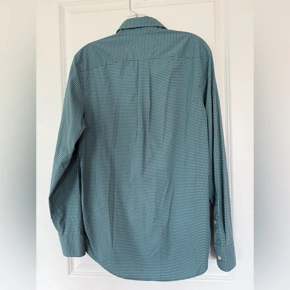 Vineyard Vines Men’s Teal Checkered Button Down Shirt - Picture 6 of 6